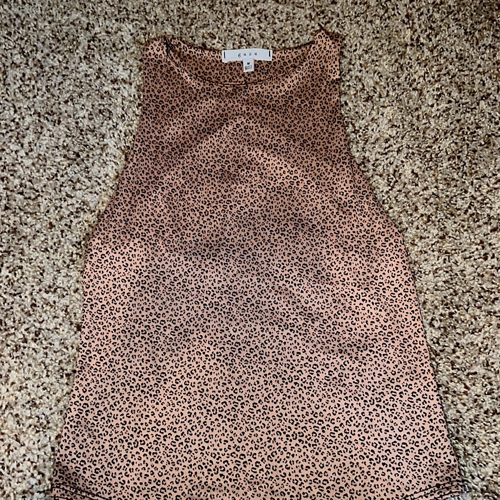 Cheetah print bodysuit. Size medium